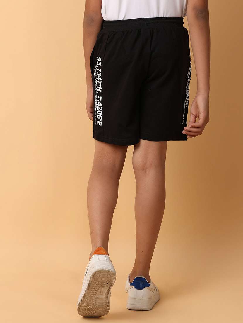 boys mid rise placement print shorts  - 21608472 -  Standard Image - 3