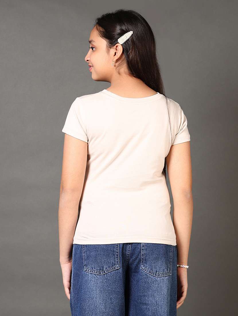 girls printed short sleeves tee - 21608833 -  Standard Image - 3