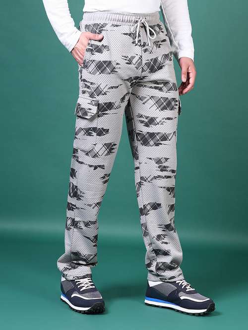 men mid rise printed cargo - 21609003 -  Standard Image - 0