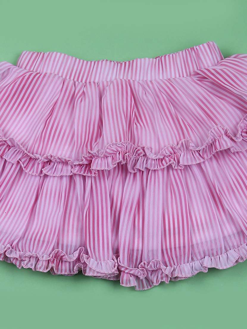 girls floral print top and skirt - 21609048 -  Standard Image - 3