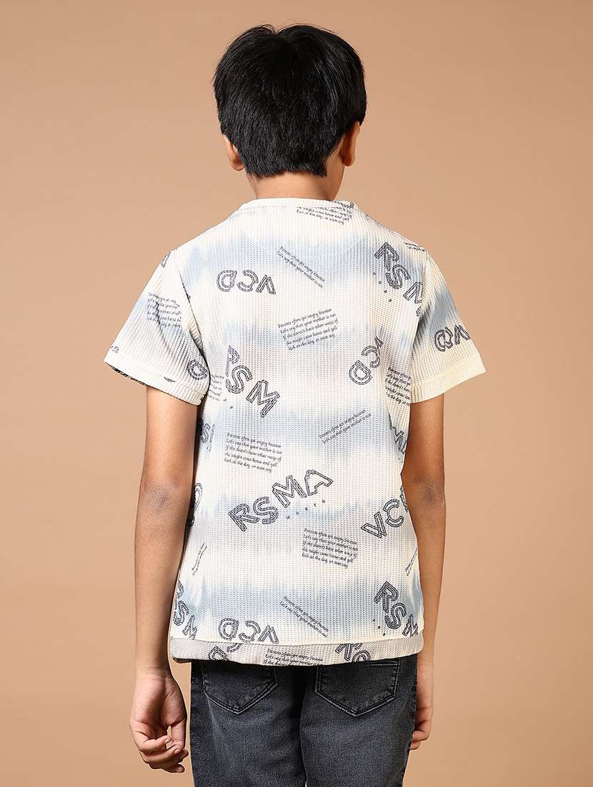 boys printed short sleeves t-shirt - 21609112 -  Standard Image - 3