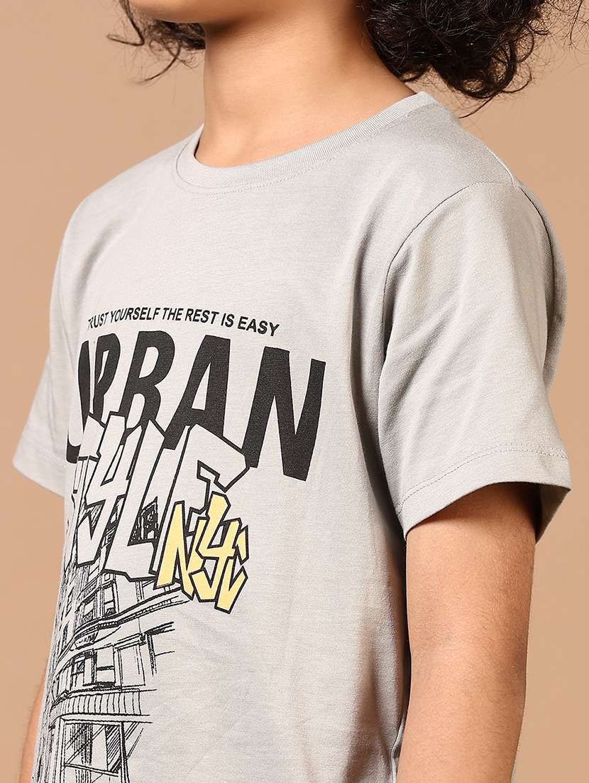 boys printed short sleeve t-shirt - 21609249 -  Standard Image - 5