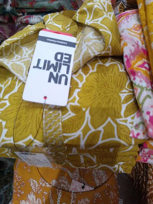 yellow rayon kurta - 21609267 - Standard Image - 0