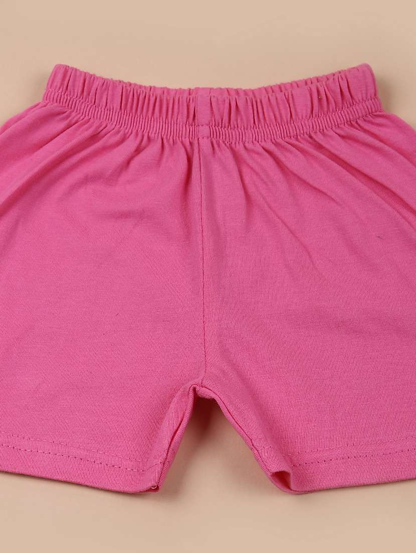 kids pack of 2 printed t-shirt and short set - 21609375 - Standard Image - 5