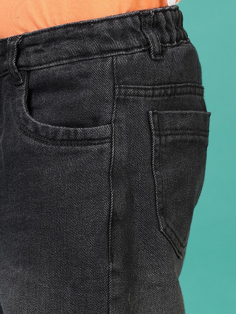 boys solid mid rise relaxed fit jean - 21609384 - Standard Image - 5