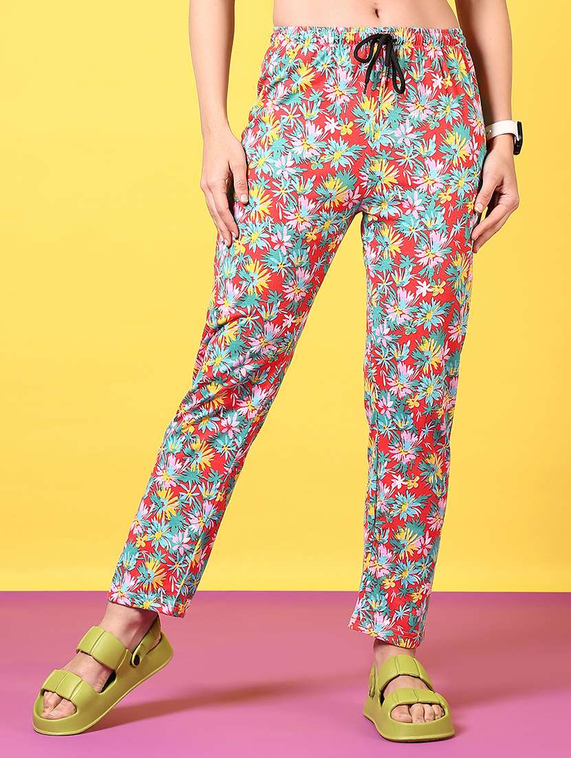 women printed cotton pajama