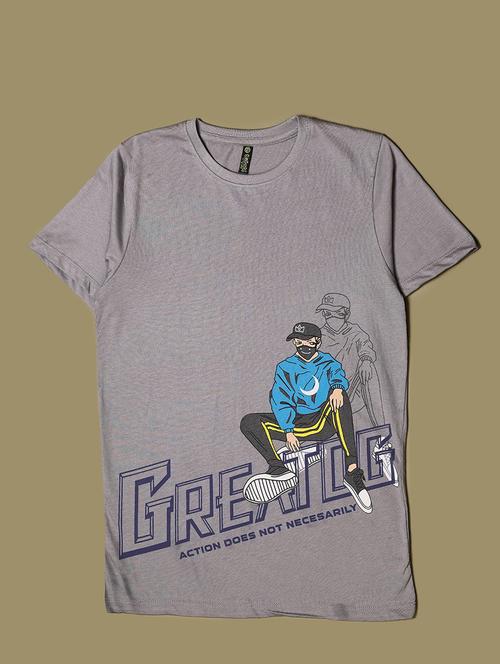boys short sleeves printed t-shirt - 21609421 - Standard Image - 0