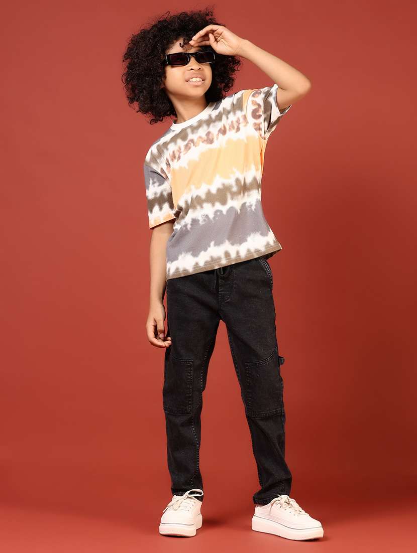 boys solid mid rise relaxed fit jean - 21609448 -  Standard Image - 3