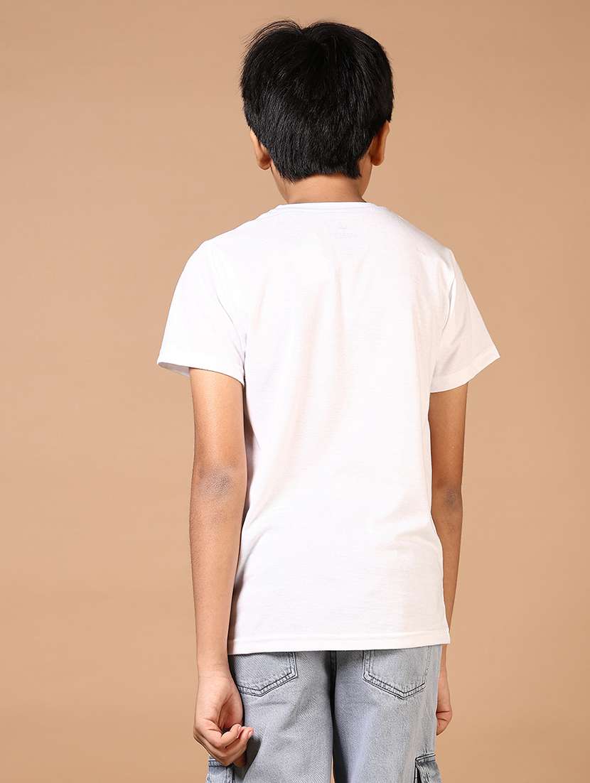 boys printed short sleeve t-shirt - 21609624 - Standard Image - 3