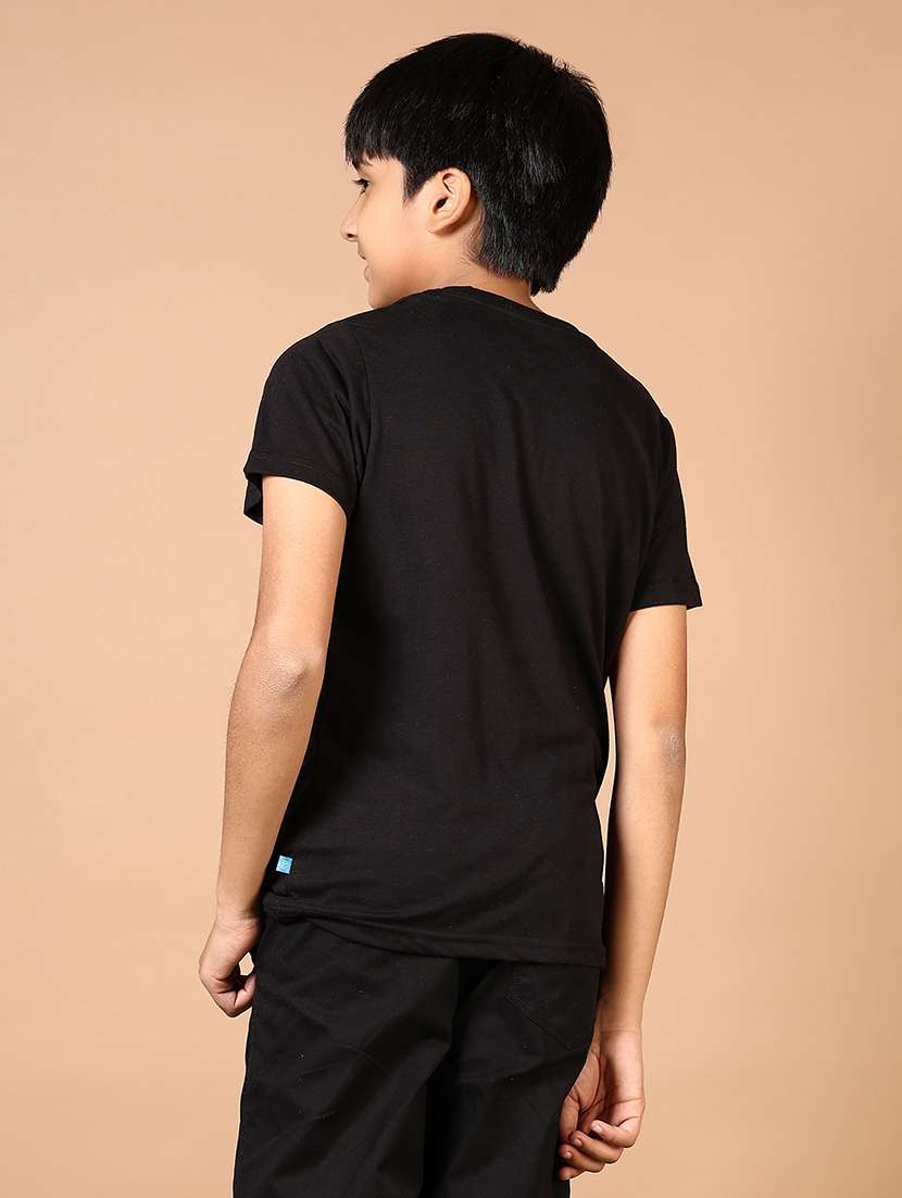 boys printed short sleeve t-shirt - 21609777 -  Standard Image - 3
