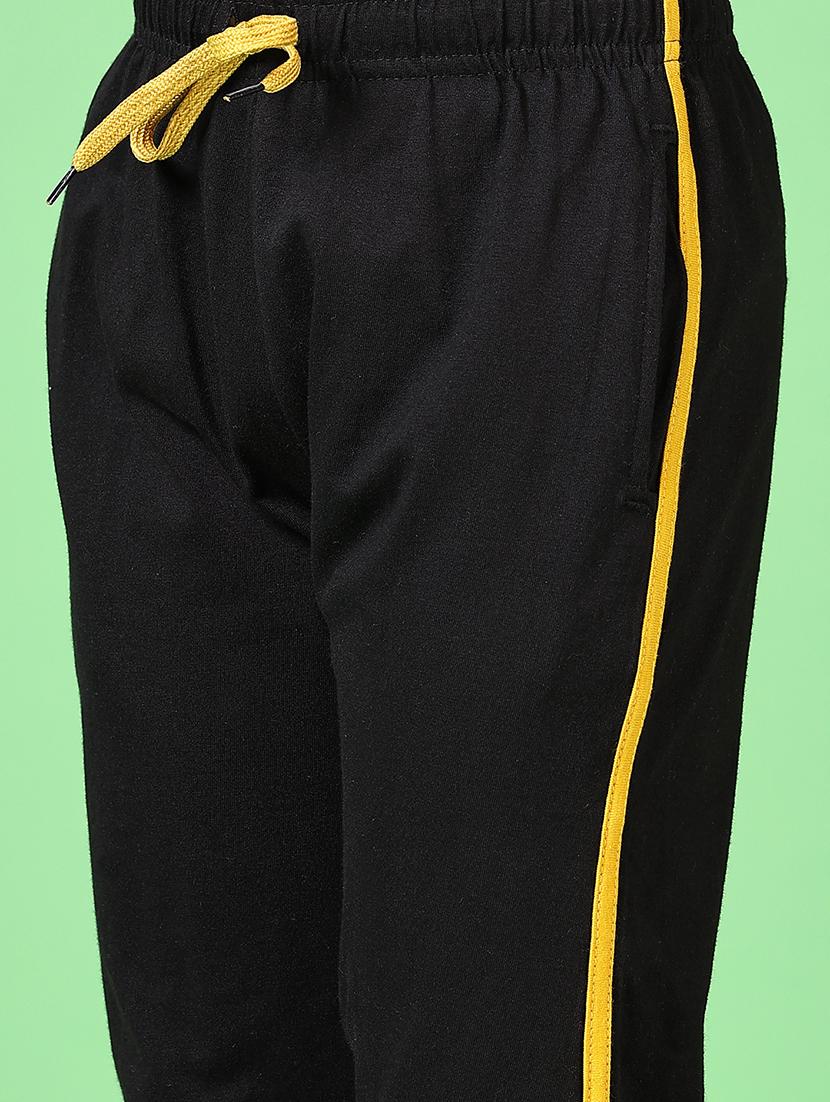 boys black solid nightwear pyjamas - 21610321 - Standard Image - 5