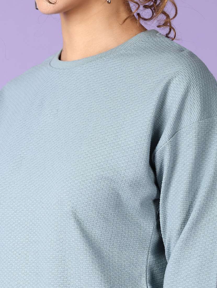 women self design long sleeve t-shirt - 21610351 - Standard Image - 5