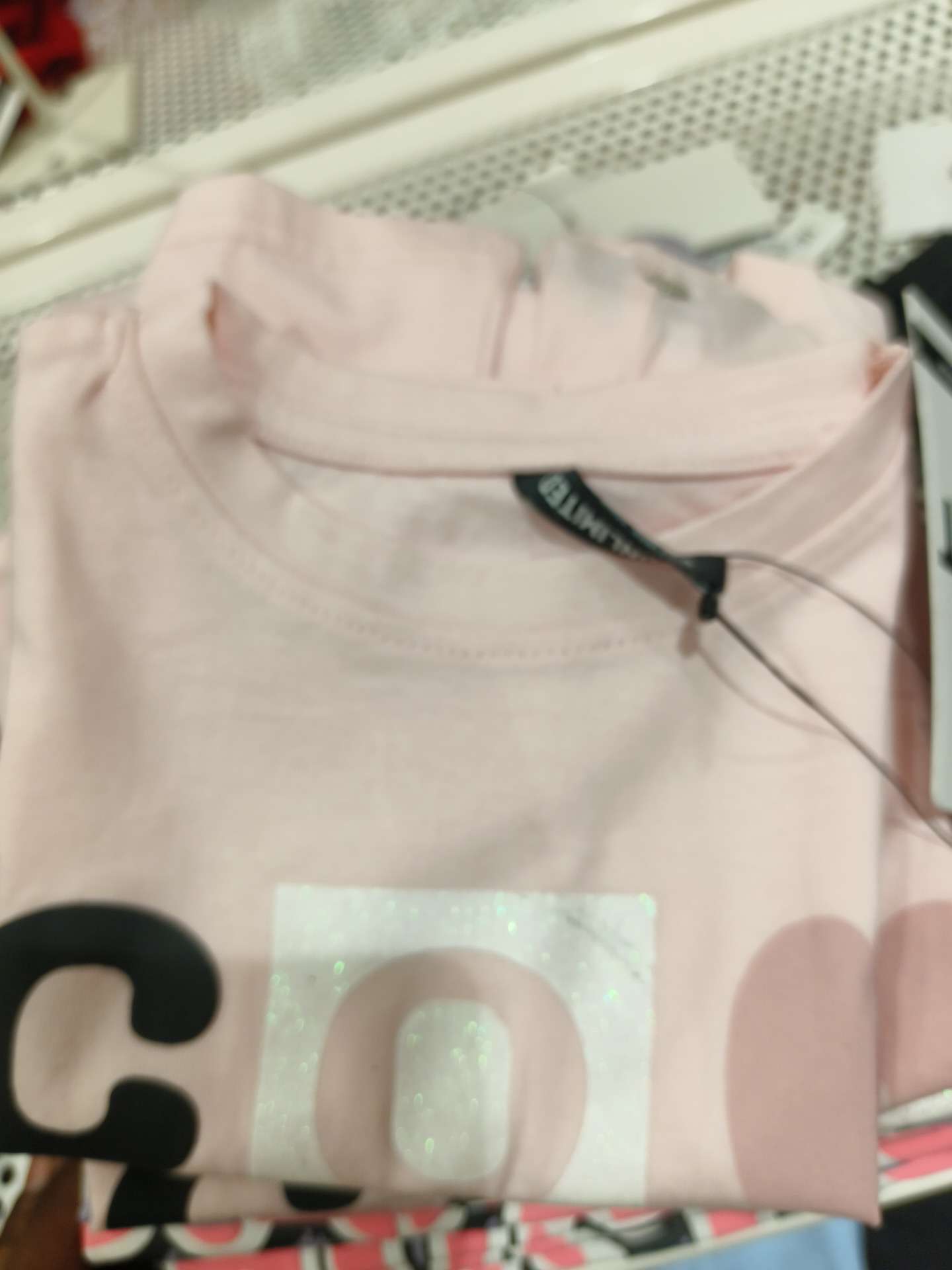 light pink single jersey tshirt - 21610412 - Zoom Image - 0