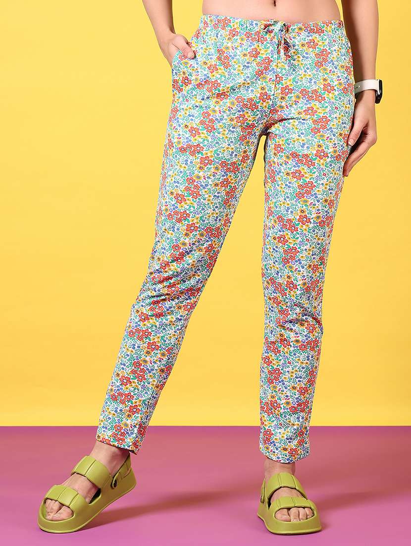 women printed cotton pajama