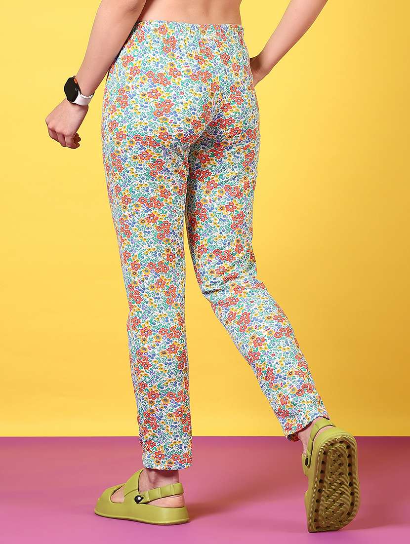 women printed cotton pajama - 21610534 -  Standard Image - 3