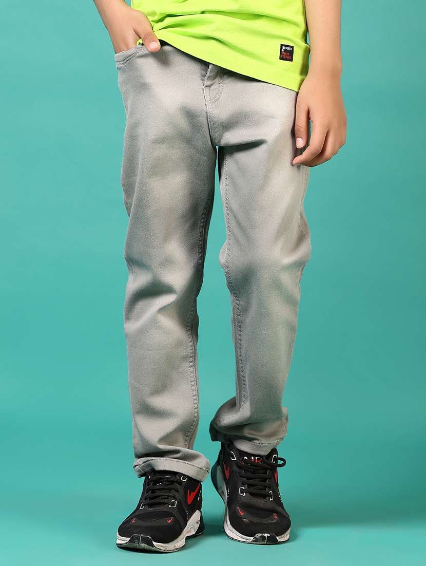 boys solid mid rise relaxed fit jean - 21610581 -  Standard Image - 3