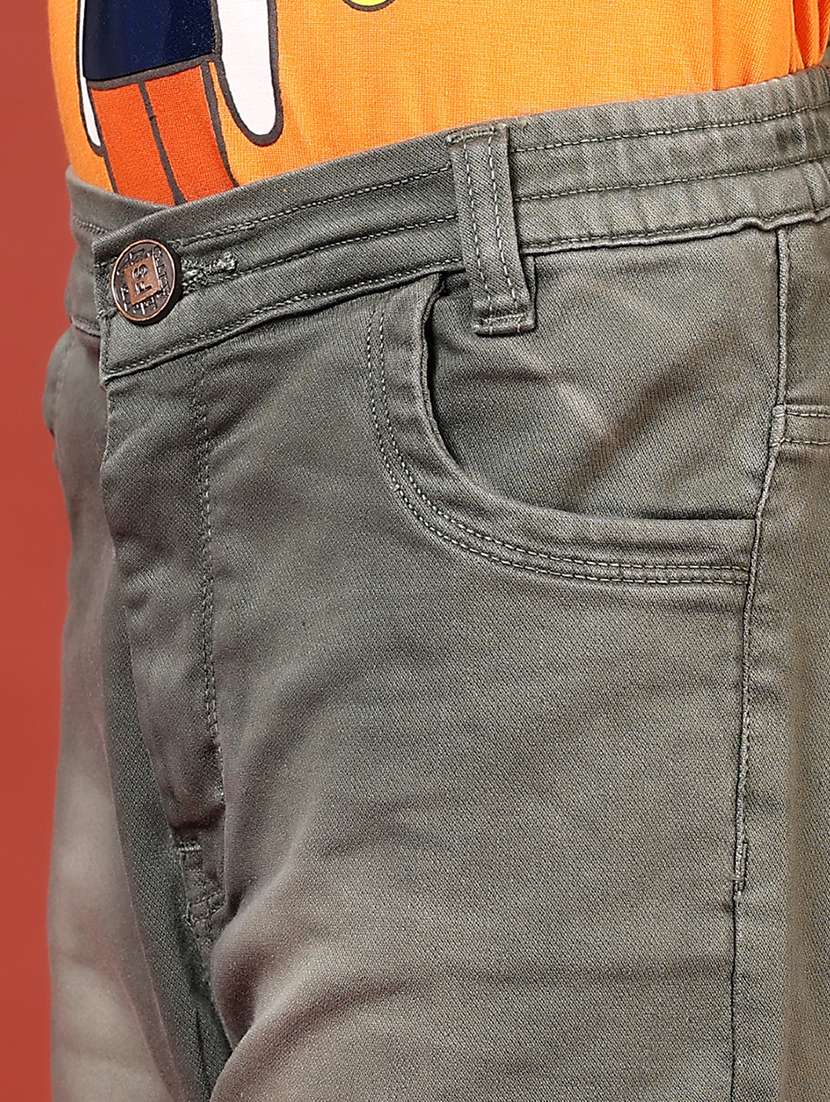 boys solid mid rise relaxed fit jean - 21610584 - Standard Image - 3