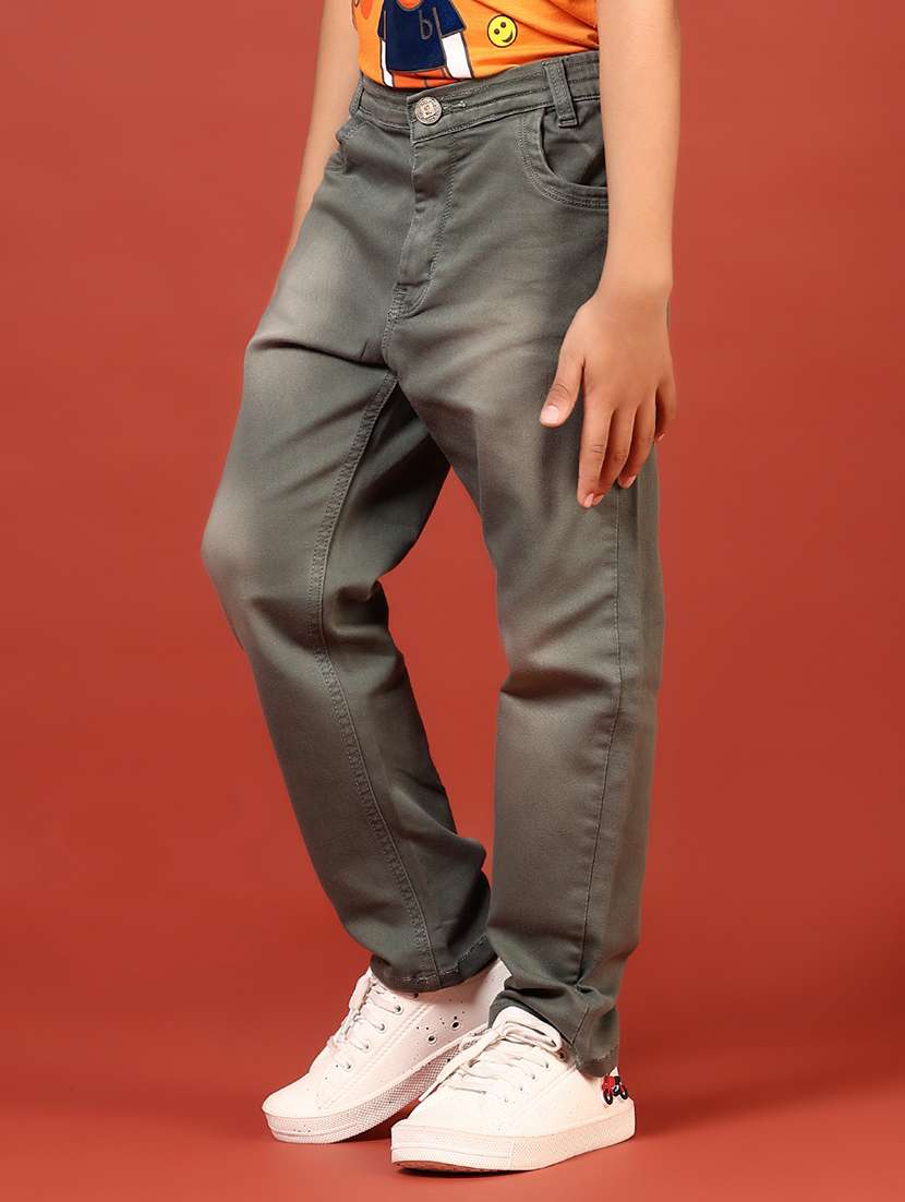 boys solid mid rise relaxed fit jean - 21610584 - Standard Image - 5