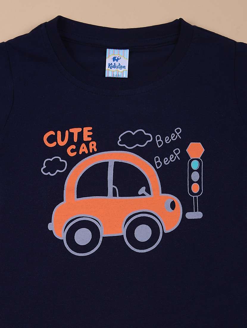 boys pack of 3 printed t-shirts - 21610686 -  Standard Image - 3