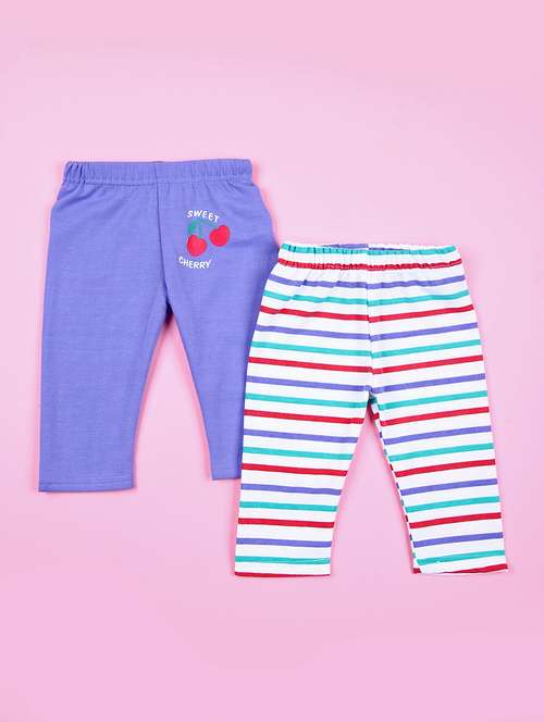 girls pack of 2 printed pyjama  - 21610740 -  Standard Image - 0