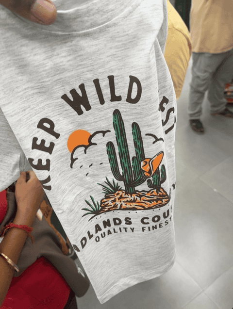 light grey cotton single jersey tshirt - 21610814 - Zoom Image - 0