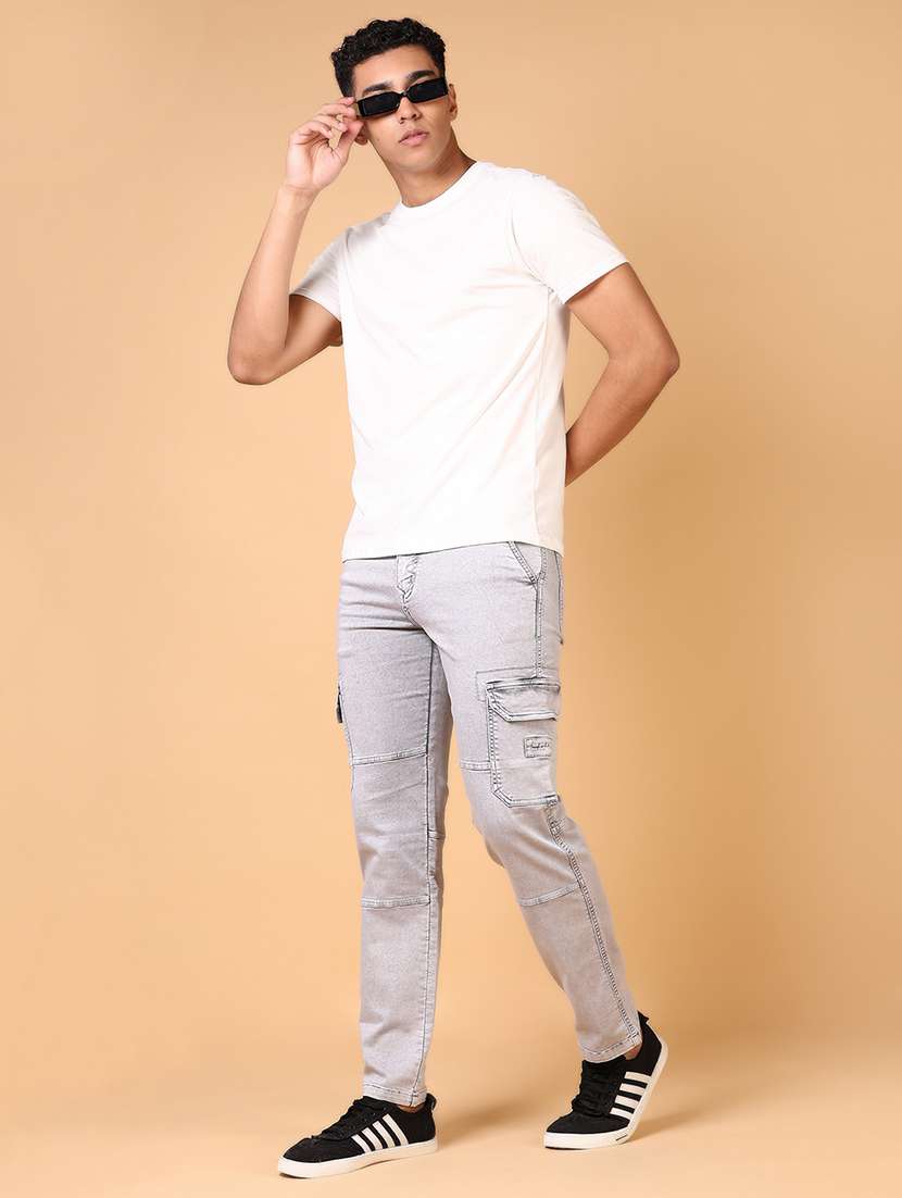 men solid short sleeve t-shirt - 21610870 -  Standard Image - 3