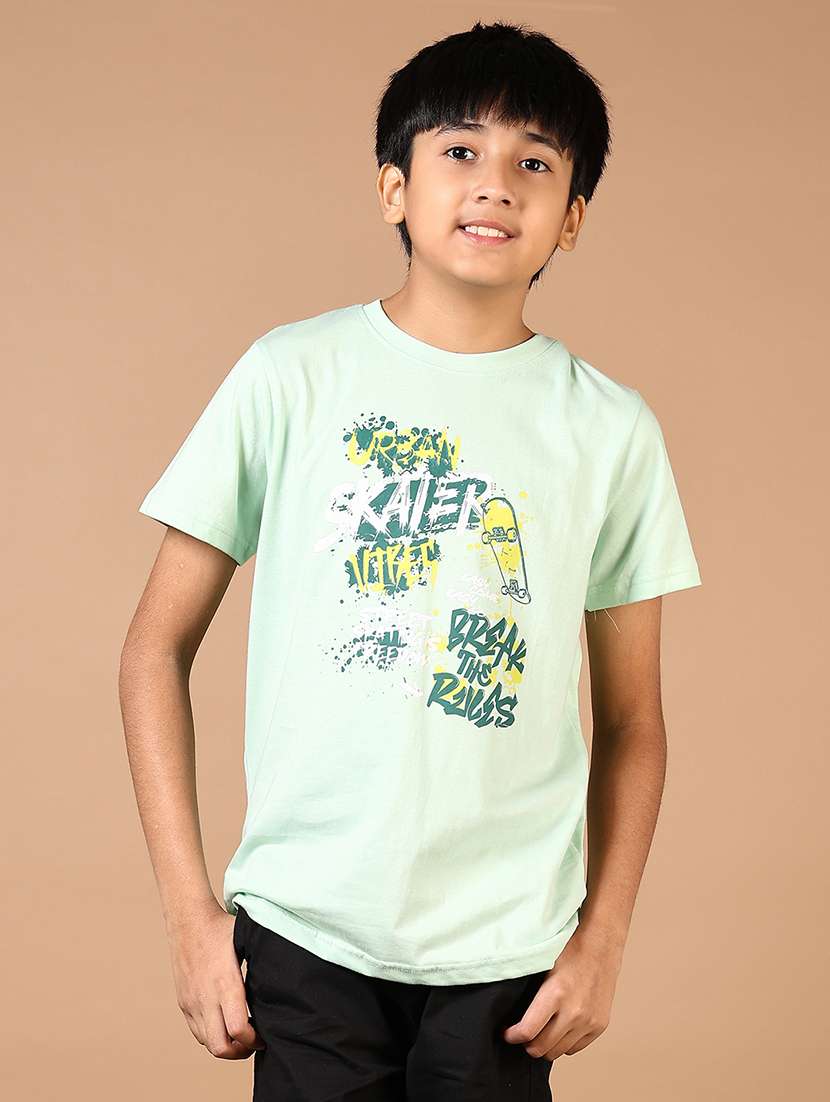 boys printed short sleeve t-shirt
