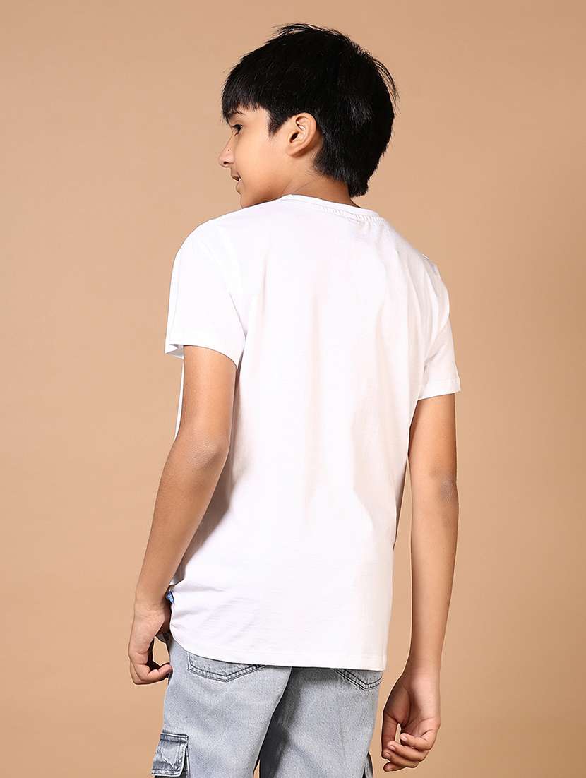 boys printed short sleeve t-shirt - 21611017 -  Standard Image - 3