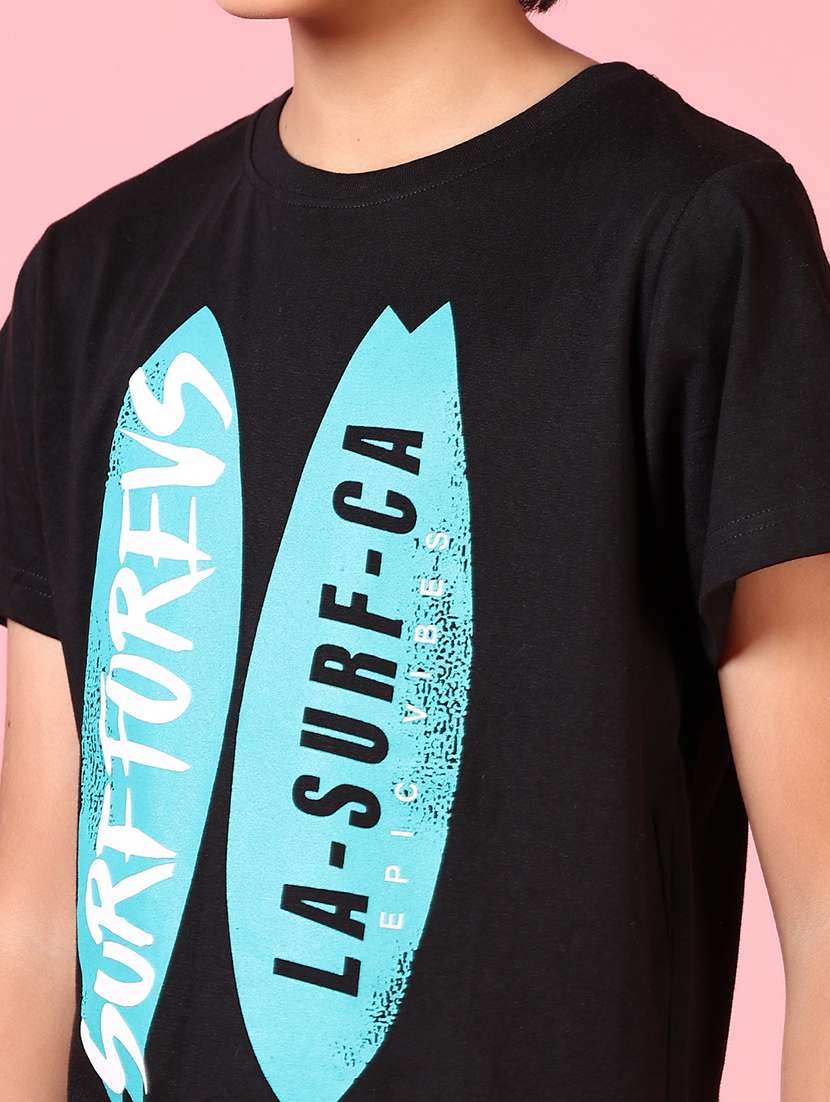 boys short sleeves printed t-shirt - 21611165 - Standard Image - 5