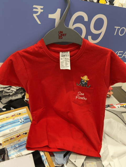 red cotton single jersey tshirt - 21611177 - Standard Image - 0