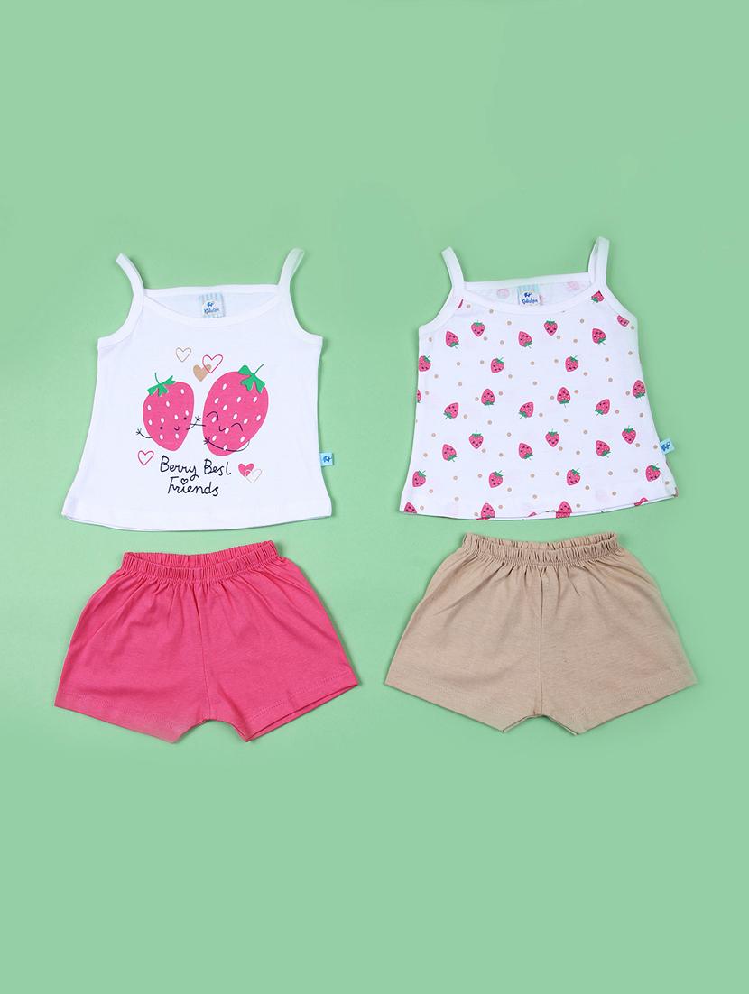 kids pack of 2 printed shorts set - 21611417 - Zoom Image - 0