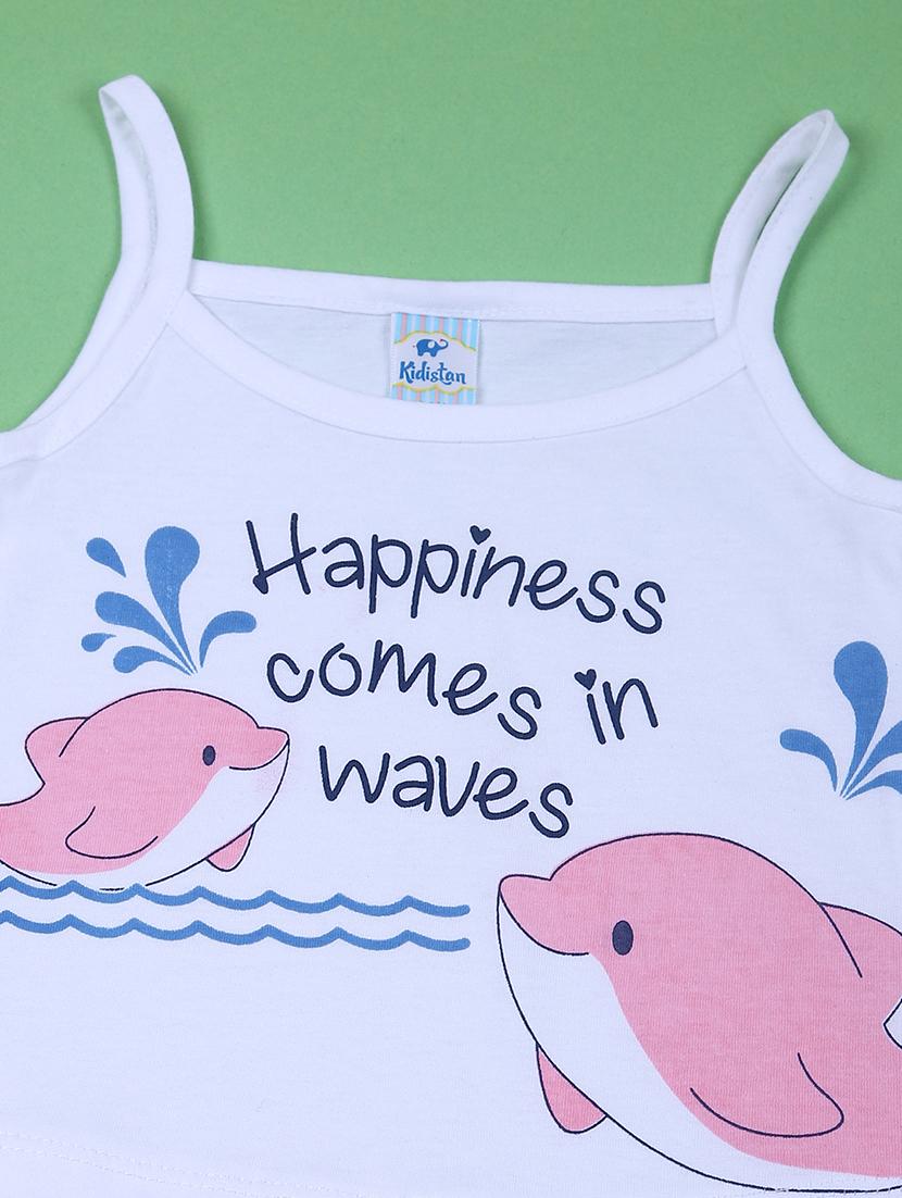 kids pack of 2 printed t-shirt & shorts set - 21611552 - Standard Image - 3