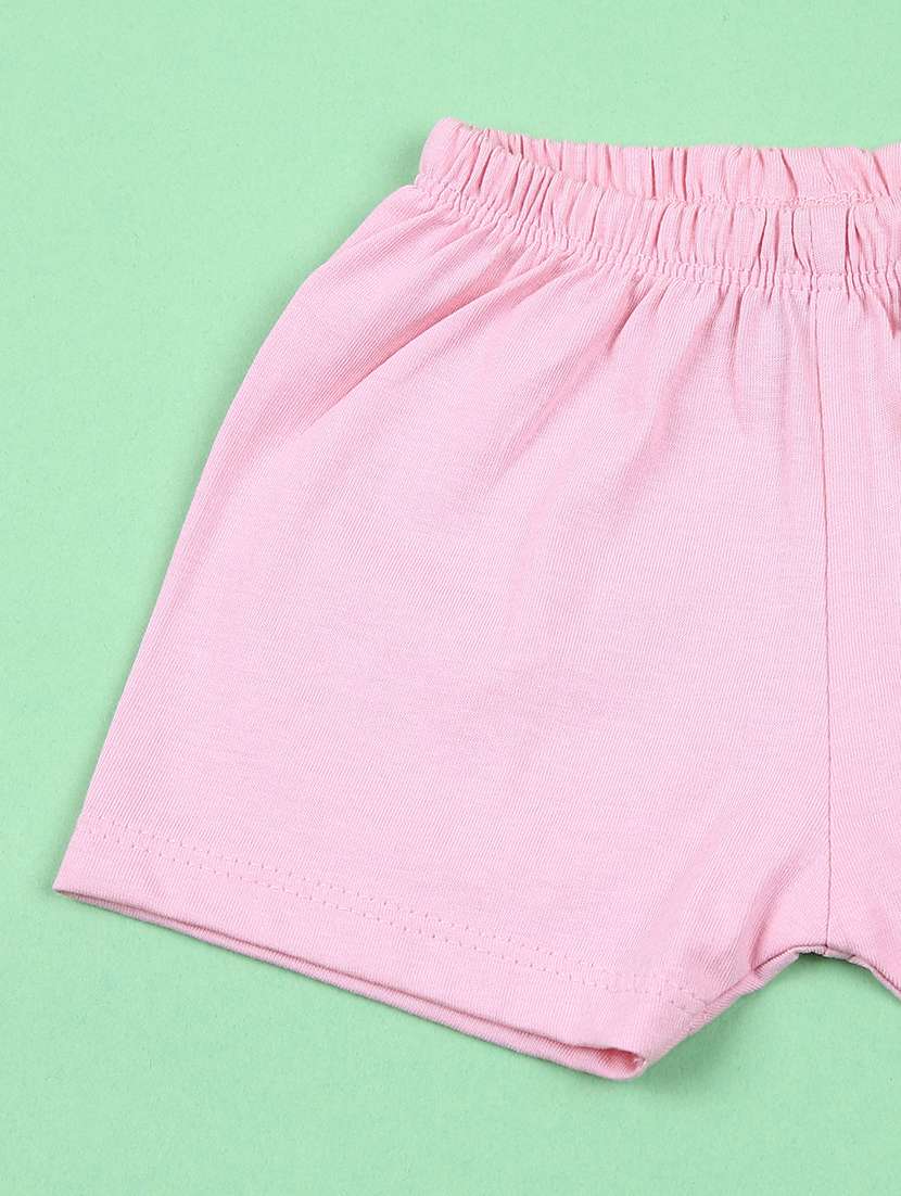girls pack of 2 printed shorts sets - 21611602 - Standard Image - 5