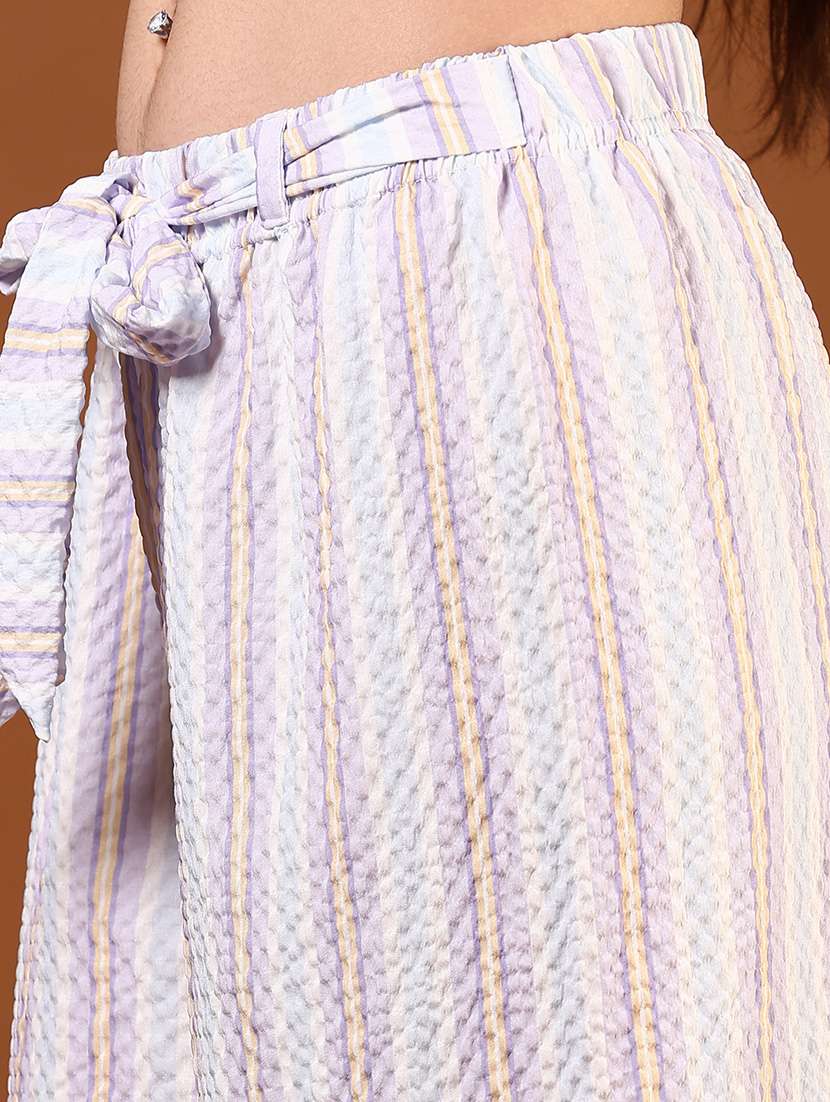 women printed mid rise culottes - 21611667 -  Standard Image - 5