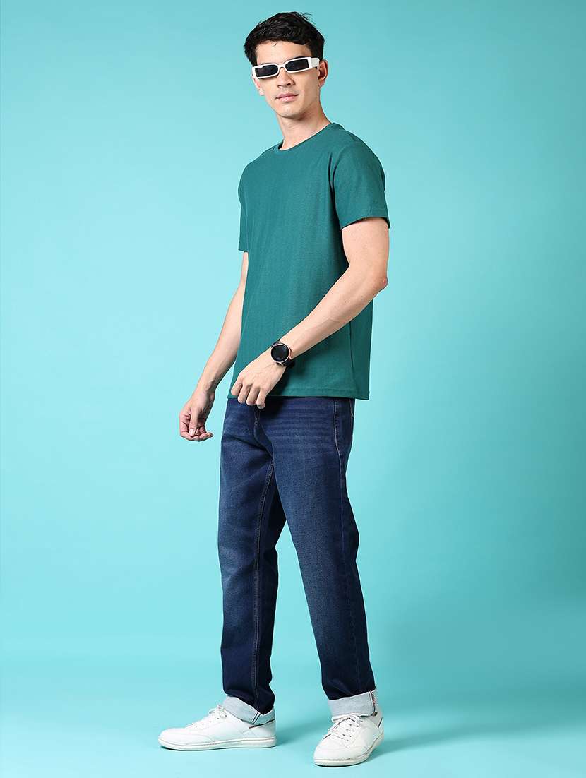 men solid short sleeve t-shirt - 21611816 -  Standard Image - 3