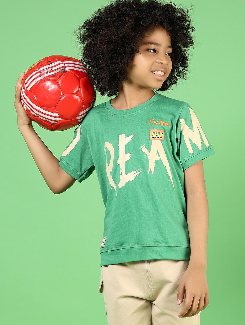 boys printed short sleeves co-ord set - 21611908 - Zoom Image - 0