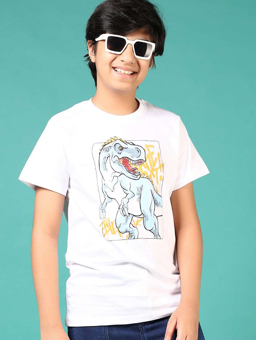 boys printed short sleeve t-shirt