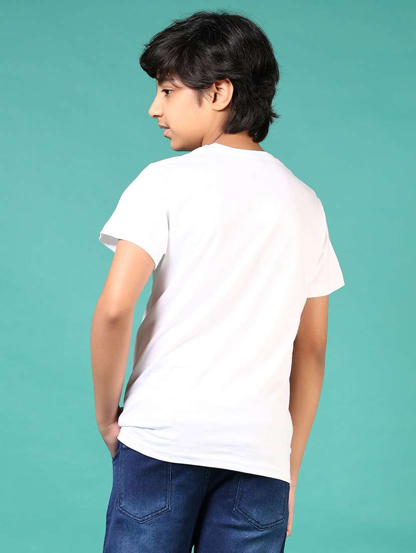 boys printed short sleeve t-shirt - 21611979 -  Standard Image - 3