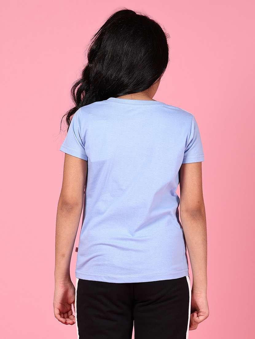 girls printed short sleeves tee - 21612119 -  Standard Image - 3