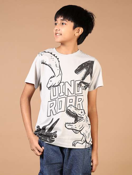 boys printed short sleeve t-shirt - 21612127 - Standard Image - 0