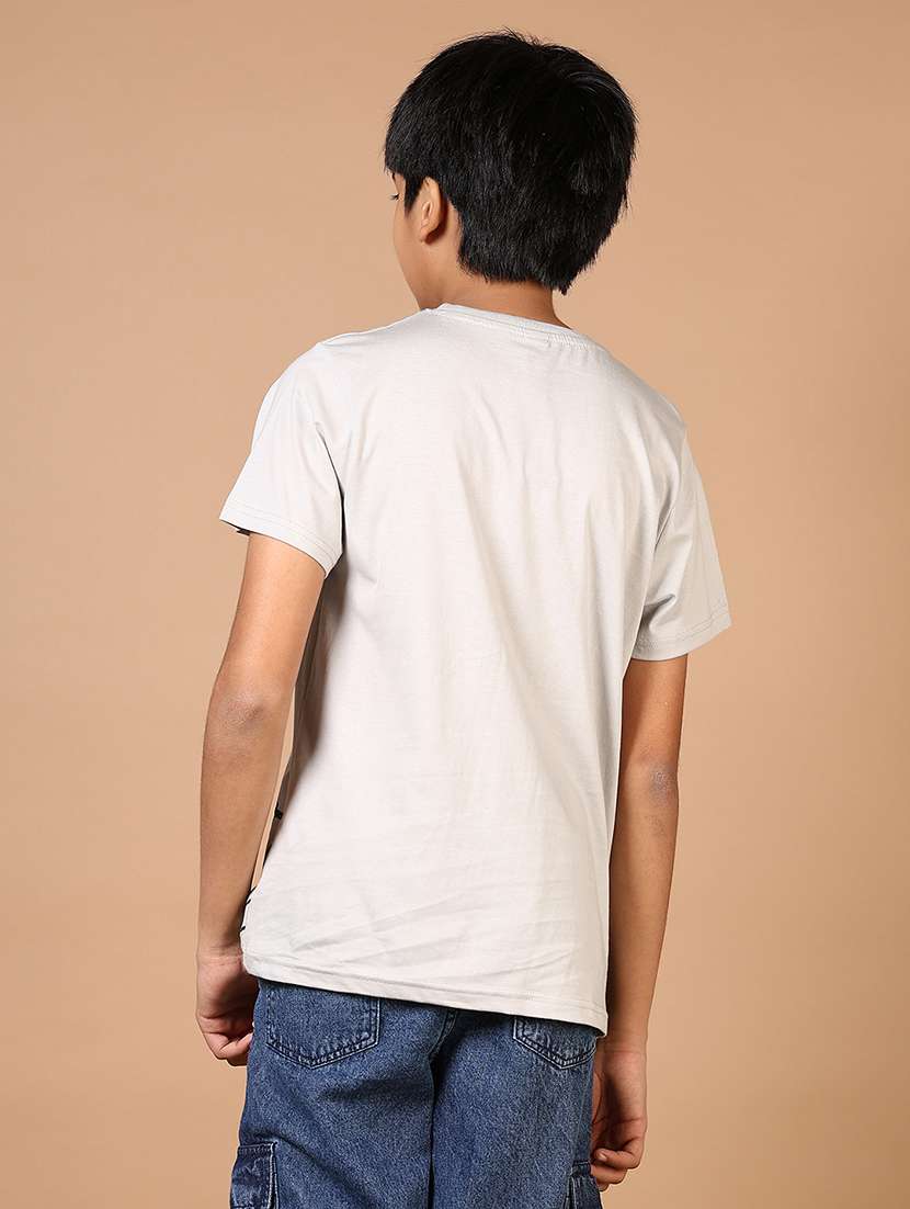 boys printed short sleeve t-shirt - 21612127 - Standard Image - 3