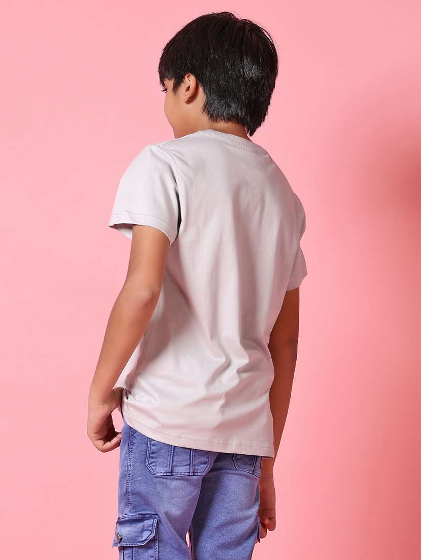 boys short sleeves printed t-shirt - 21612128 -  Standard Image - 3