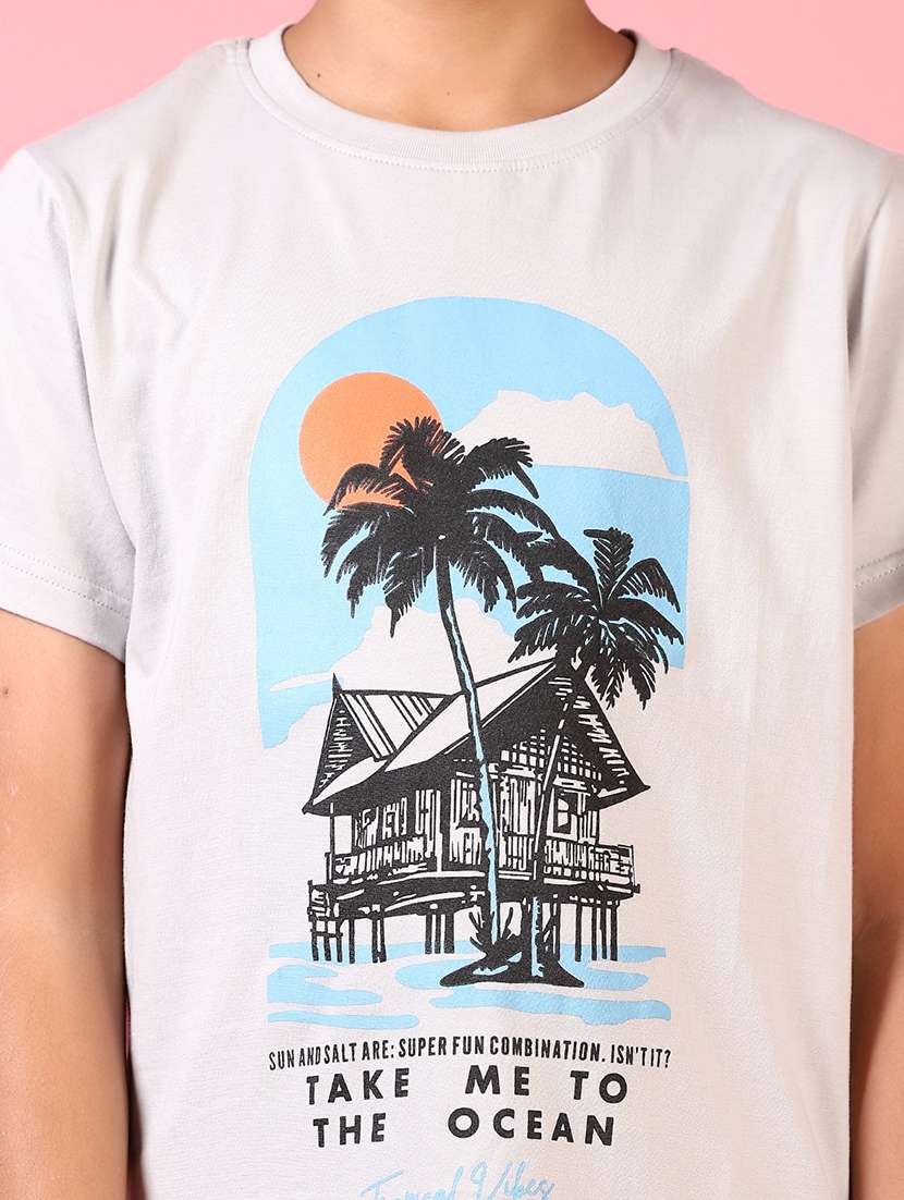 boys short sleeves printed t-shirt - 21612128 -  Standard Image - 5