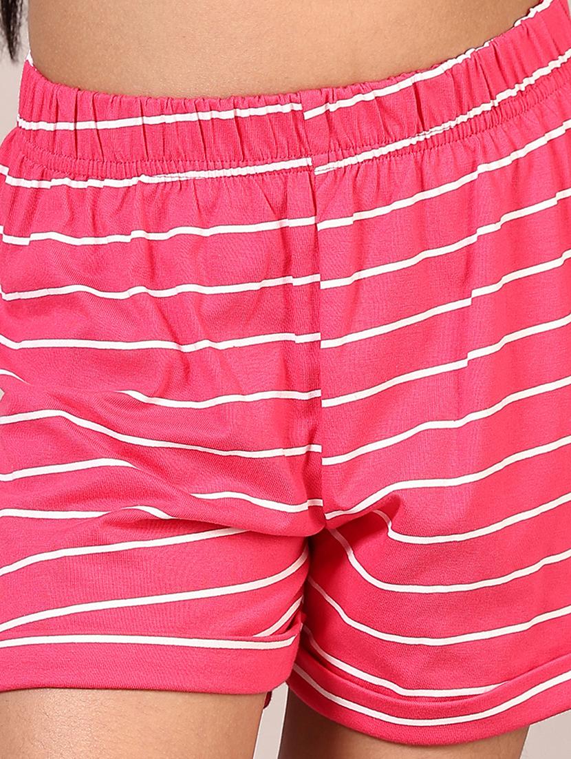 girls striped shorts twin sets - 21612132 - Standard Image - 5