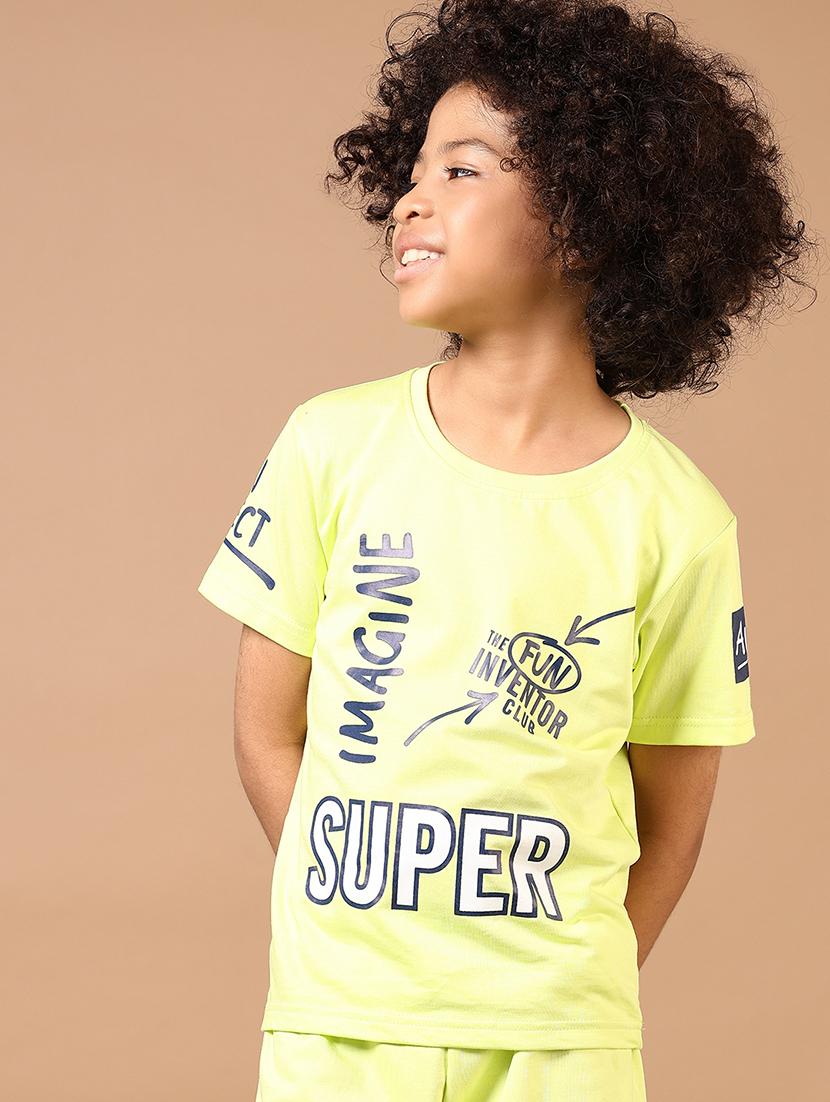 boys printed t-shirt and shorts set - 21612202 - Standard Image - 3