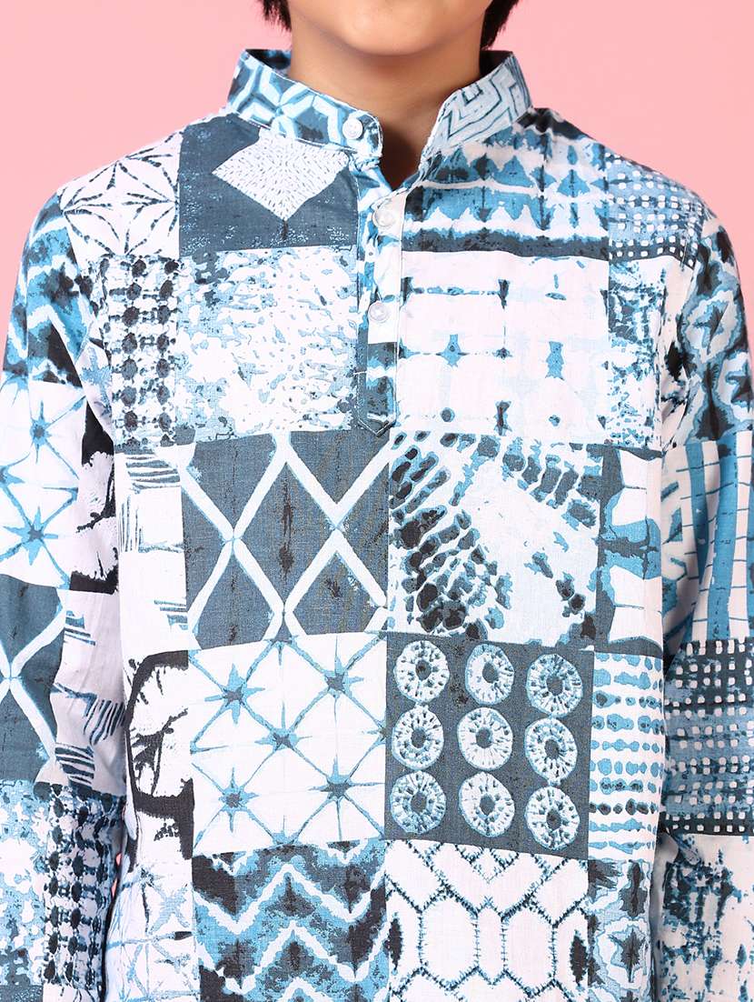 boys long sleeves printed shirt - 21612242 -  Standard Image - 5