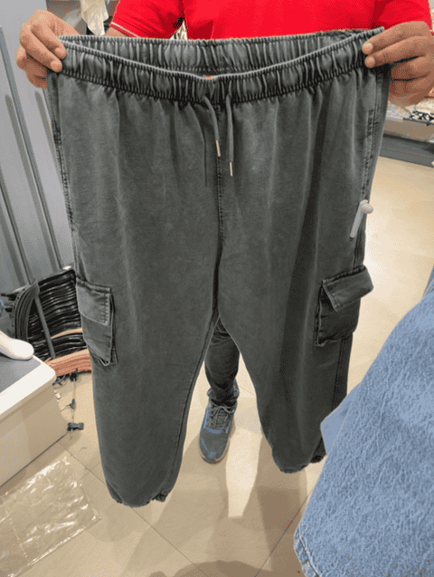 olive loop knit track pants - 21612711 - Zoom Image - 0