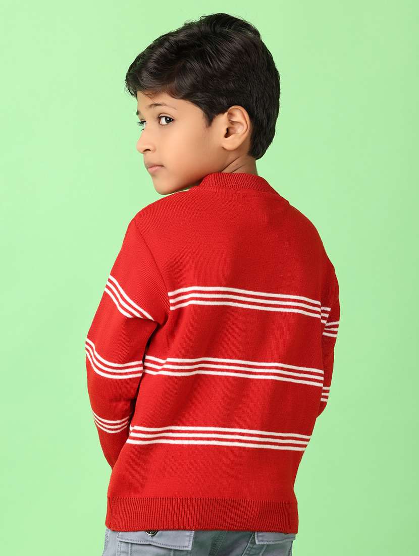 boys long sleeves striped sweatshirt - 21612787 -  Standard Image - 3