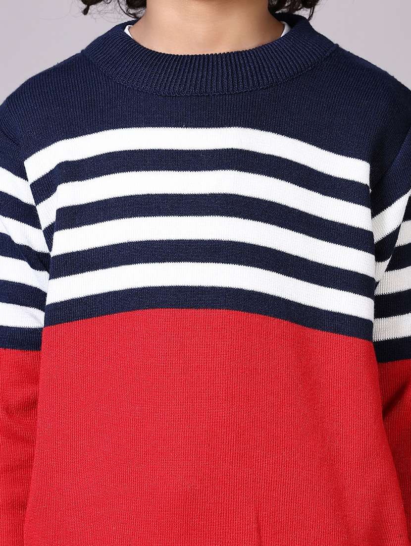 kids long sleeves striped sweater - 21612936 -  Standard Image - 5