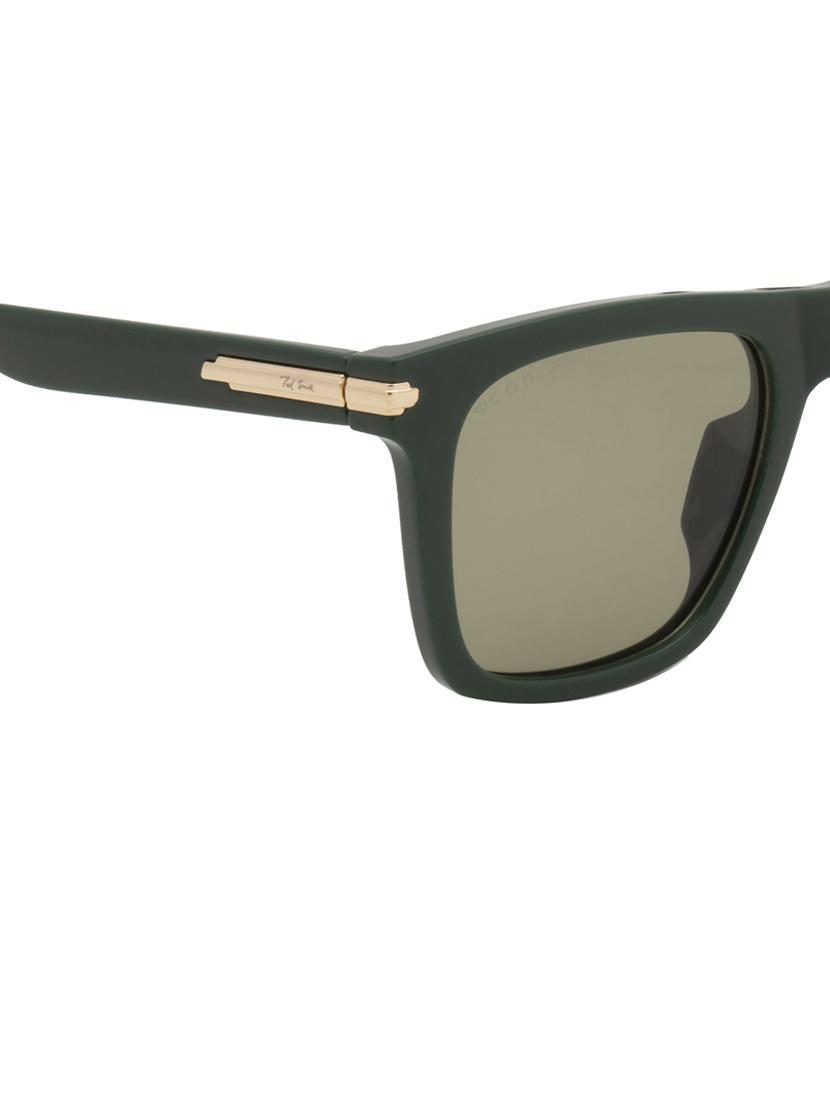 ted smith iconic square polarized brown graded sunglasses for mens womens - 21613071 - Standard Image - 5